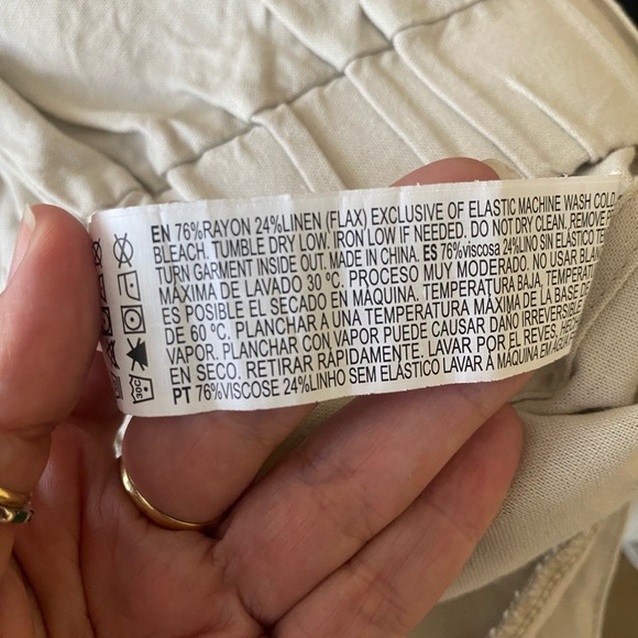 Beach linen pants - Picture 4 of 4